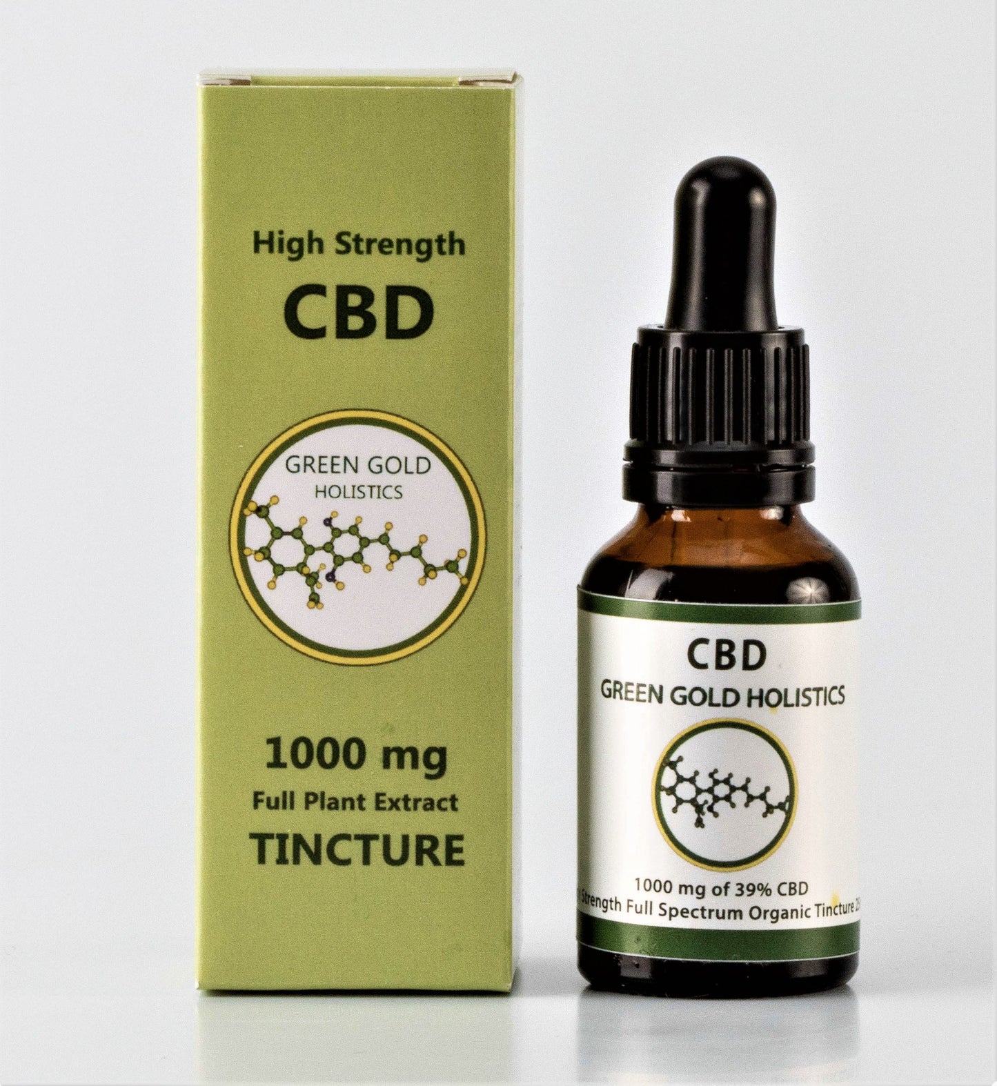 Organic Full Spectrum CBD Tincture 25ml bottle