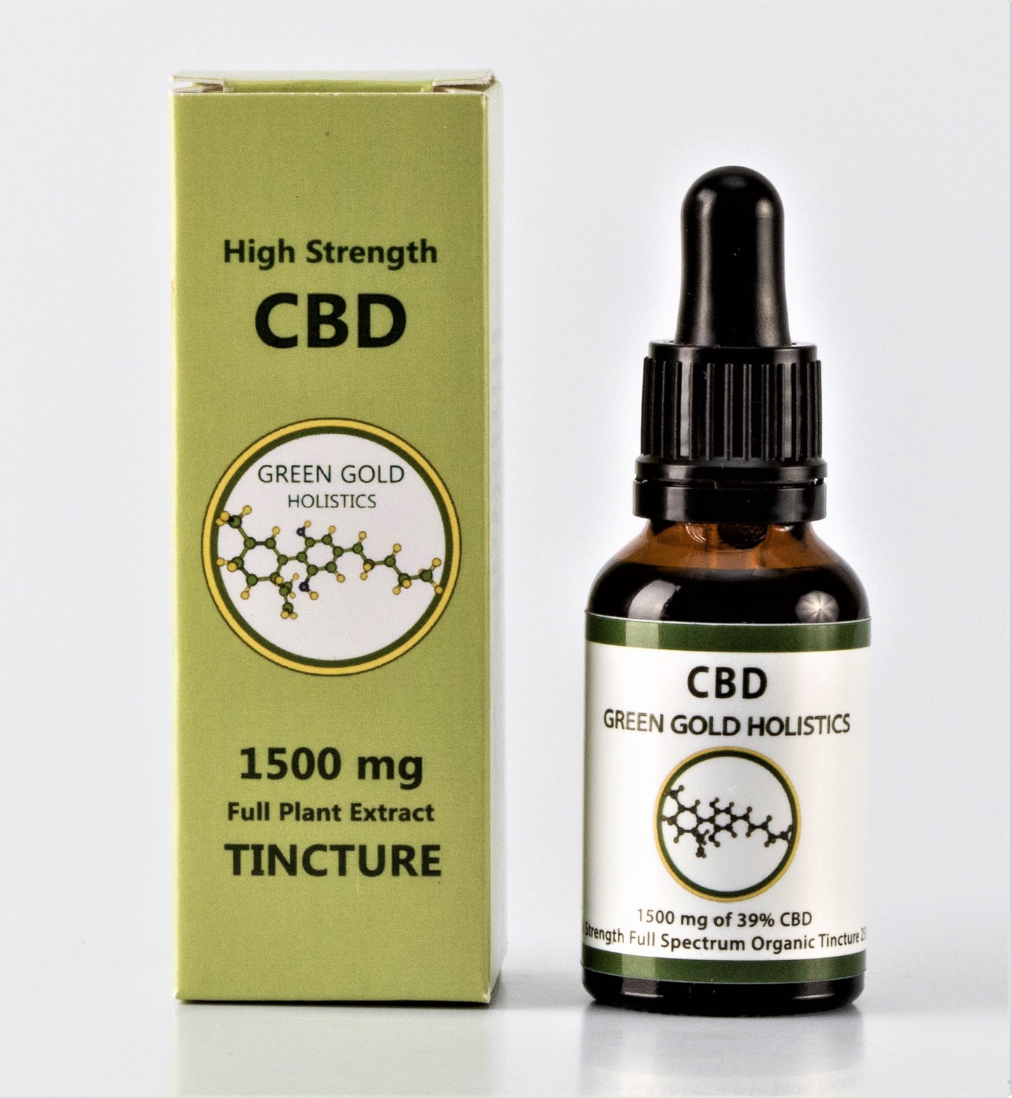 Organic Full Spectrum CBD Tincture 25ml bottle