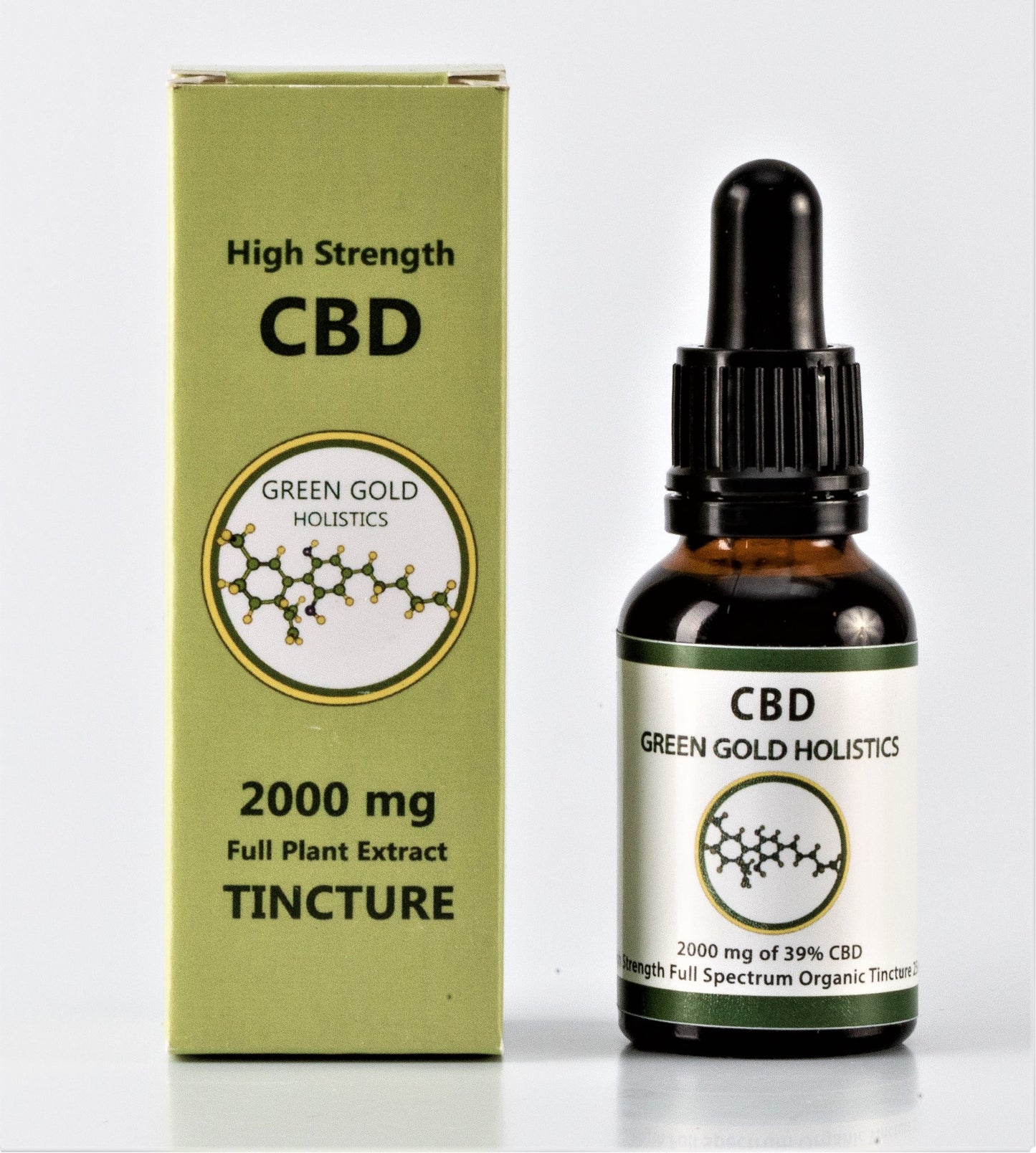 Organic Full Spectrum CBD Tincture 25ml bottle