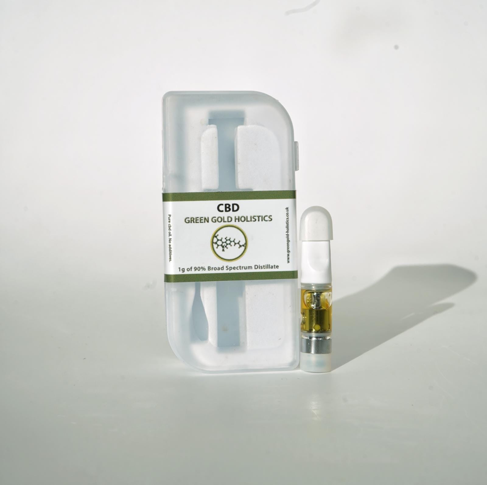 Pure Full Plant CBD Vape Cartridge – Green Gold Holistics