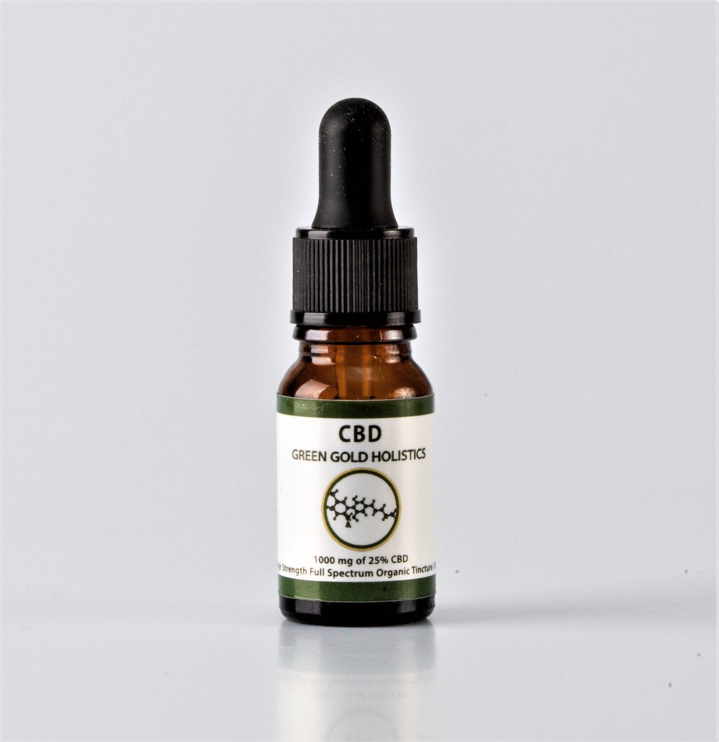 Organic Full Spectrum CBD Tincture 10ml bottle