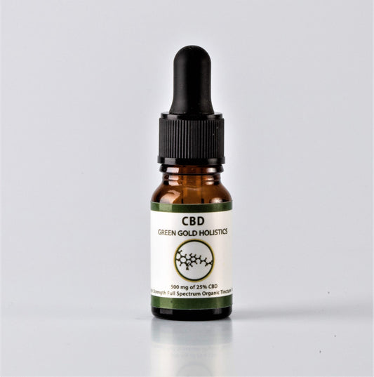 Organic Full Spectrum CBD Tincture 10ml bottle